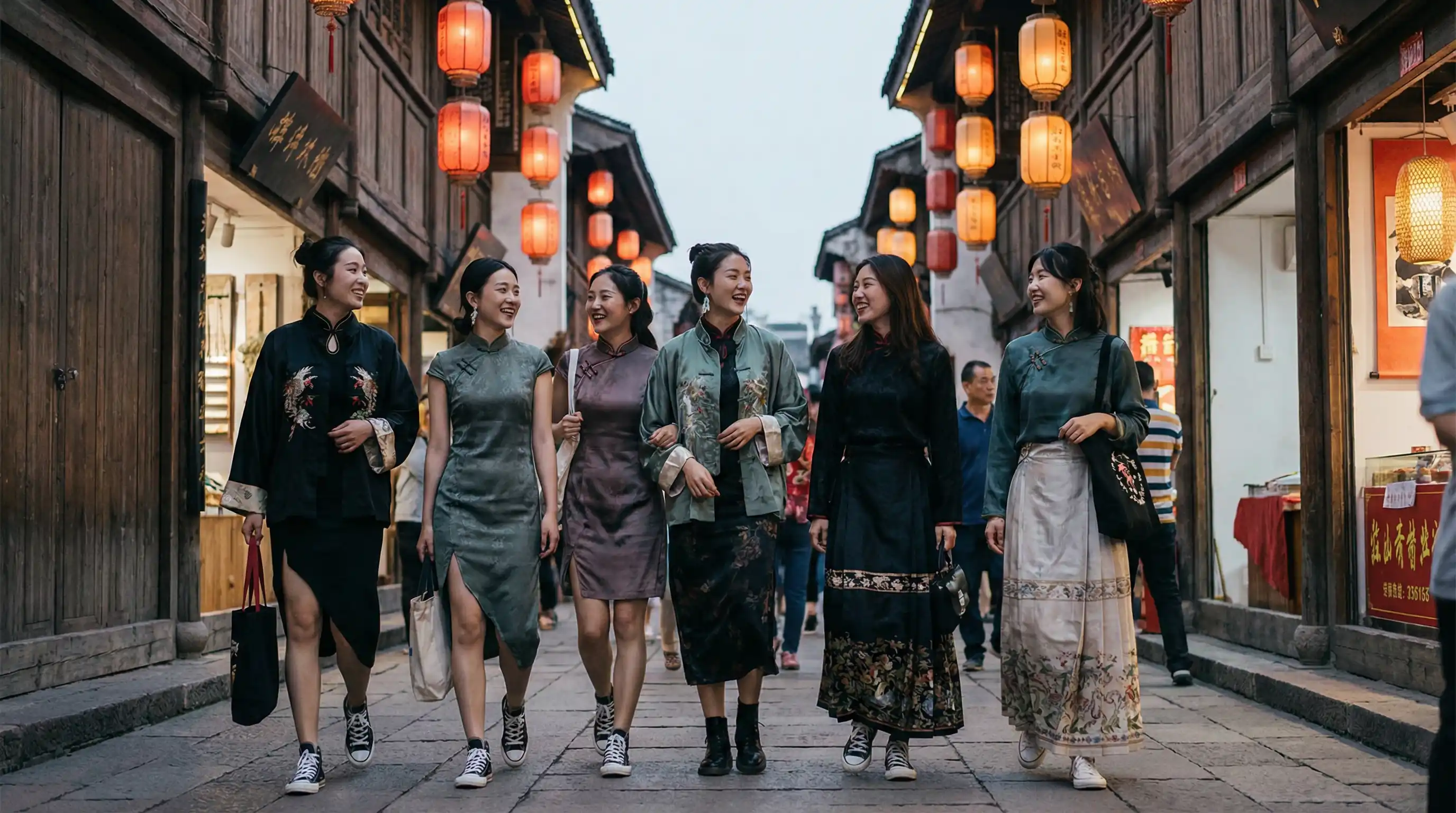 炮火千金 新中式时尚穿搭街拍